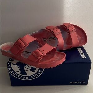Birkenstock Pink Double-Strap Sandals